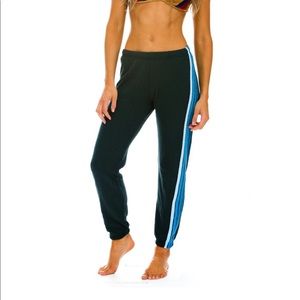 Aviator Nation  women’s 5 stripe sweatpants